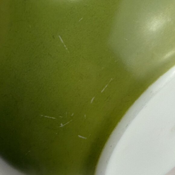 Vintage Pyrex 403 Bowl Avocado Verde Green - Picture 12 of 14